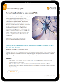 ALS publication highlights