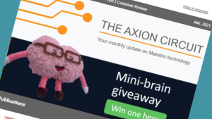 July  2021 Axion Circuit Newsletter - MEA and impedance news