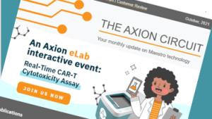 October  2021 Axion Circuit Newsletter - MEA and impedance news