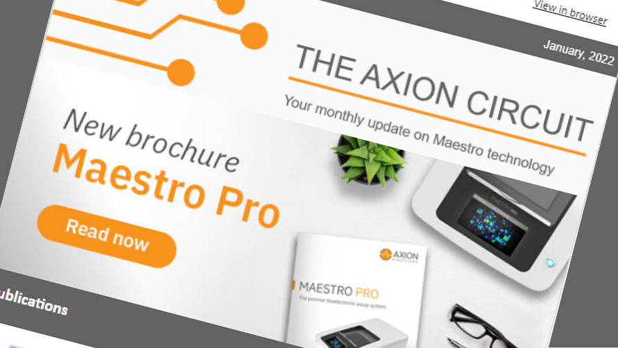January 2022 Axion Circuit Newsletter - MEA and impedance news