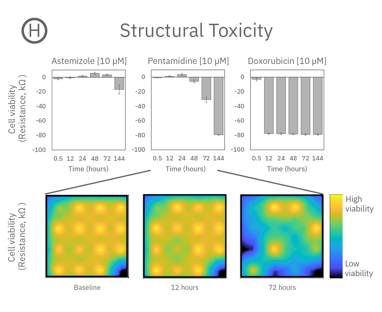 Cardiotoxicity Structural Activity from cardiomyoctyes with MEA Viability