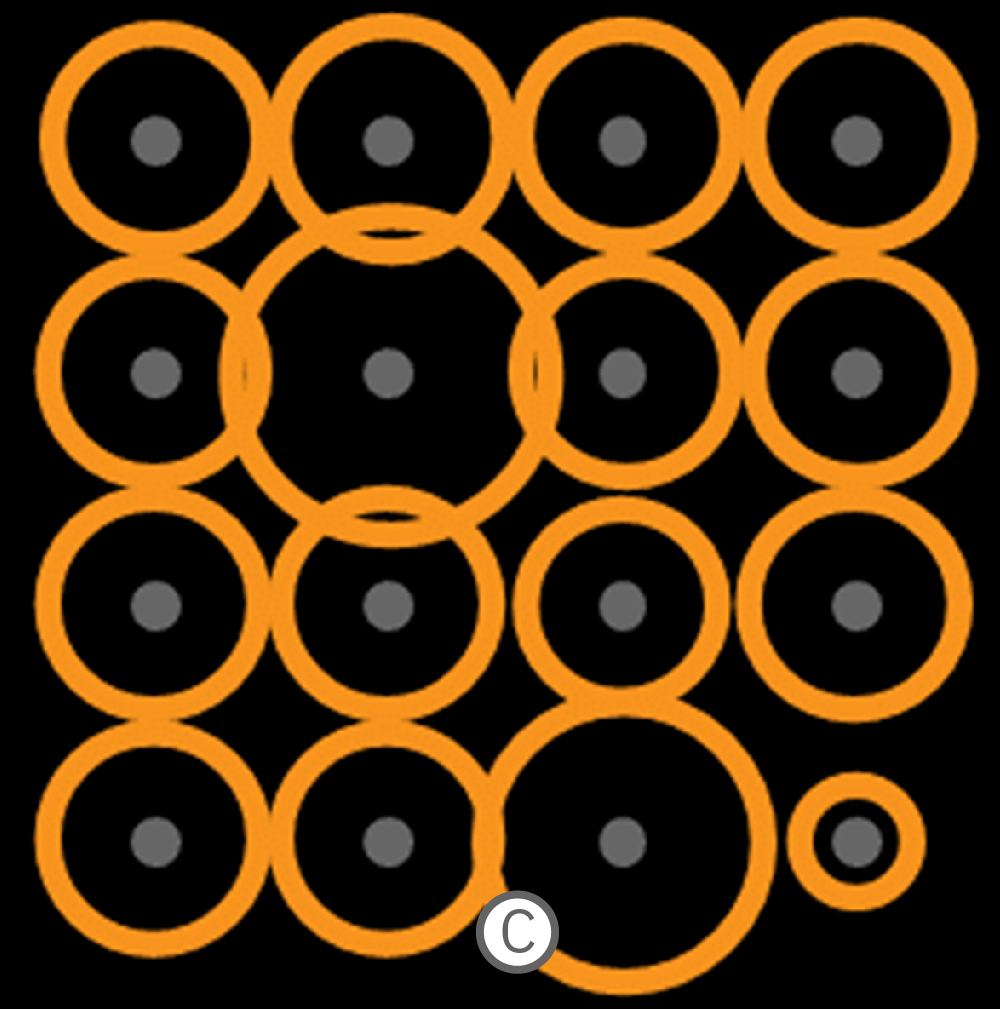 MEA with cells contracting