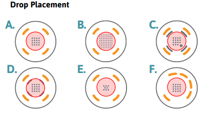 Neural organoid drop placement in MEA well