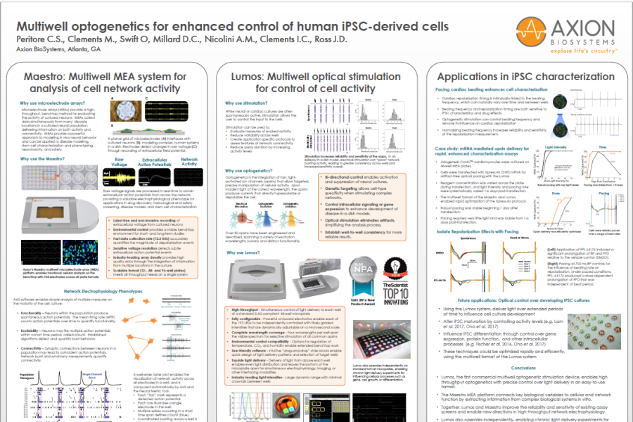 2017 ISSCR poster multiwell microelectrode array technology
