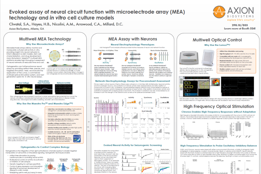 Axion Bio Poster Evoked assay neural