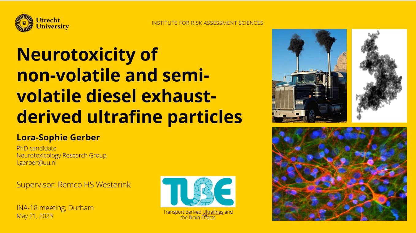 Neurotoxicity of non-volatile and semi-volatile diesel exhaust-derived ultrafine particles, Lora-Sophie Gerber