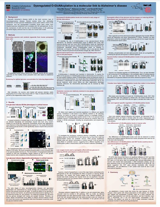 UGA Chia-Wei Huang Poster 2023