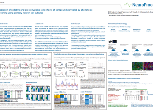 2014 SFN Poster Bader Prediction of sedative and pro-consulsive in primary neurons