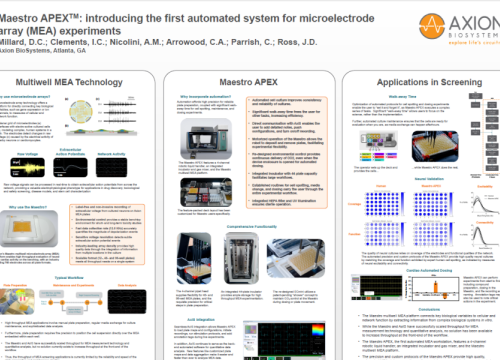 2016 SLAS poster Millard Maestro Apex automation