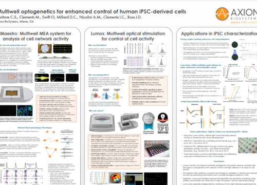 2017 ISSCR poster multiwell microelectrode array technology