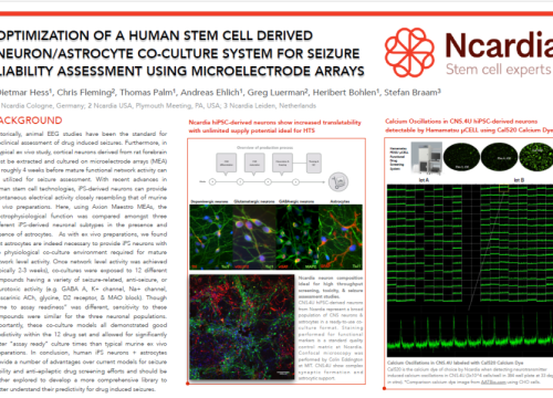 2018 SOT poster hess optimization of human stem cell