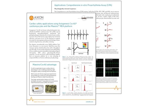 Axion Bio App Note axiongenesis