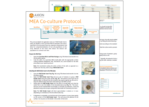 Axion Bio App Note Neural Co-culture