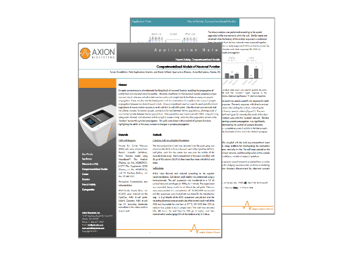 App Note on Compartmentalizing Neurons