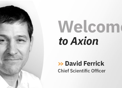 David Ferrick welcome to Axion BioSystems