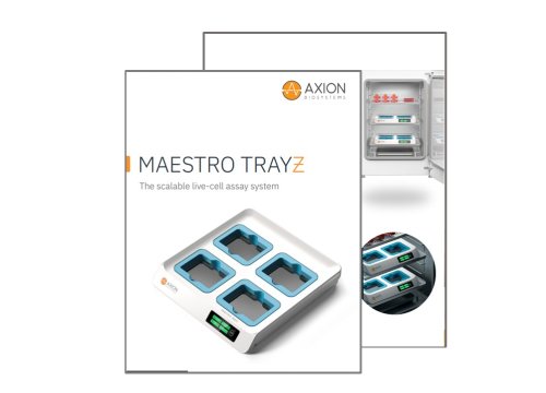 Maestro Trayz high throughput live cell analysis brochure 