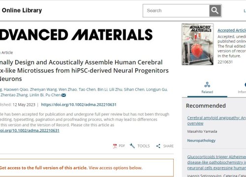 Advanced Materials Publication