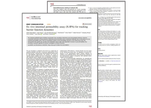 Biofilms and Microbiomes Publication, July 2023