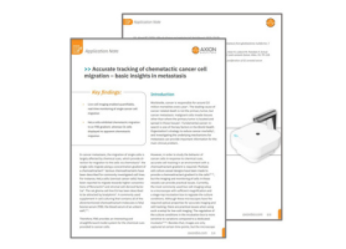 Cell Migration App Note