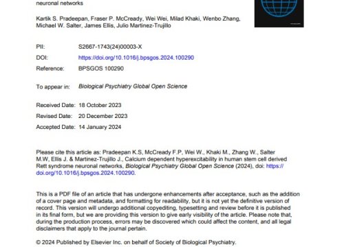 Biological Psychiatry Global Open Science Publication, Jan 2024