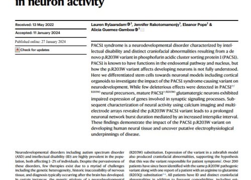 Nature Communications Publication, 27 January 2024