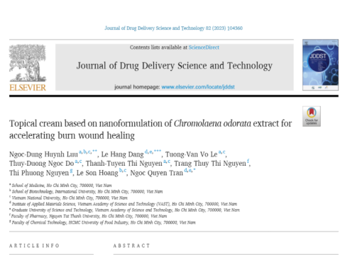 2023 Journal of drug discovery and technology wound healing
