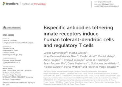 Front. Immunol. Publication, 25 March 2024