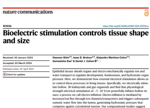 Nature Communications Publication, 5 April 2024