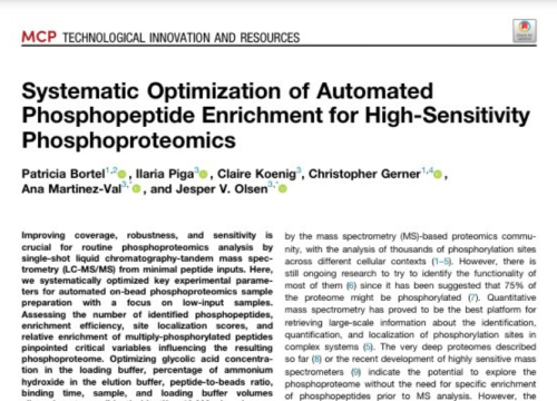 Mol. Cell. Proteomics, 2024 Mar 26