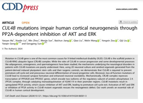 Cell Death & Disease Publication, Feb 2024