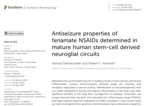 Frontiers in Pharmacology Publication, May 2024