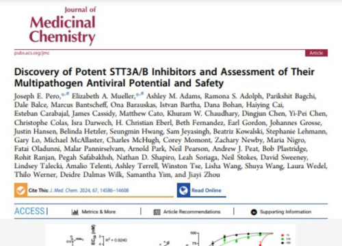 Journal of Medicinal Chemistry, 13 August 2024