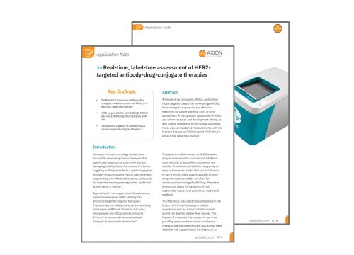 Real-time, label-free assessment of HER2- targeted antibody-drug-conjugate therapies