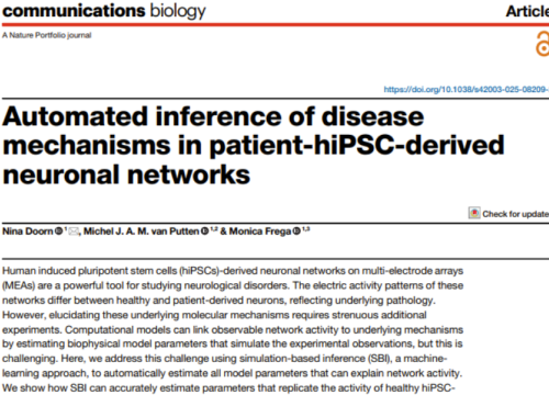 Communications Biology, 20 May 2025