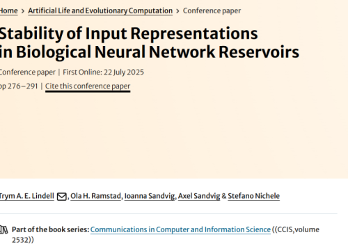 Artificial Life and Evolutionary Computation, 22 July 2025
