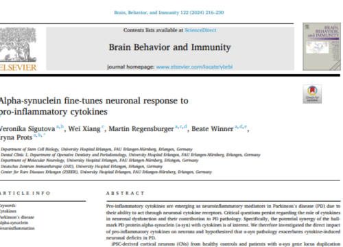 Brain, Behavior, and Immunity, 14 August 2024
