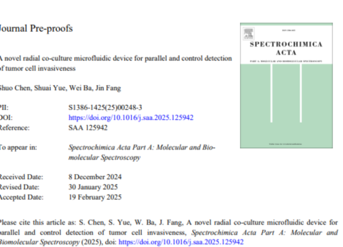 Spectrochimica Acta Part A Molecular and Biomolecular Spectroscopy, 21 February 2025